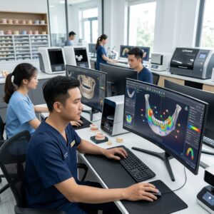 歯科診断における AI：デジタルデザイン外注の革新