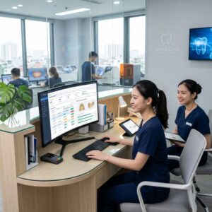 牙科前台培训软件：通过数字设计外包提升效率