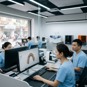 Redução de Custos em Lab Dentário: Terceirização de Design Digital
