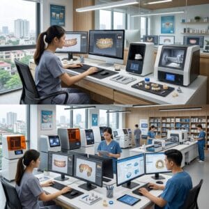 2026年における単独技工所と複数拠点歯科技工所の運営比較