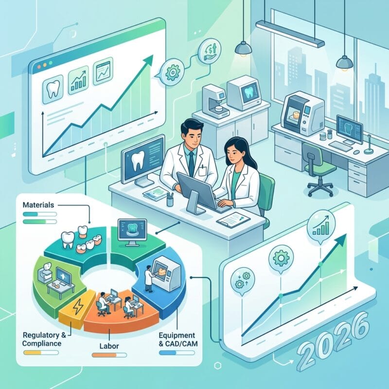 dental lab overhead cost breakdown 2026 Guide for Labs
