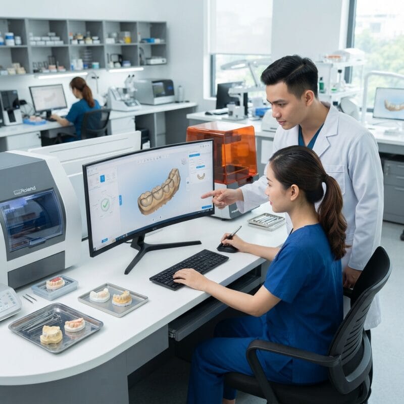 Sagssporingssoftware til dentallaboratorier 2026: Guide
