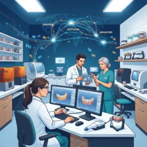 VAT and GST on Outsourced Digital Dental Design Services in Europe, Australia and Singapore 2026
